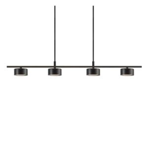 Nordlux - Clyde 4 LED Pendel Long Black