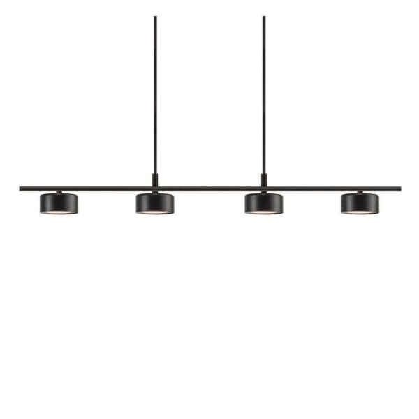 Nordlux - Clyde 4 LED Pendel Long Black