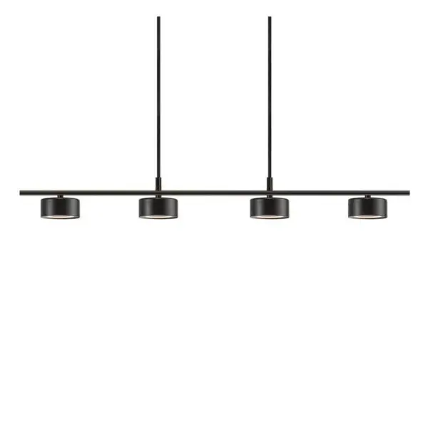 Nordlux - Clyde 4 LED Pendel Long Black