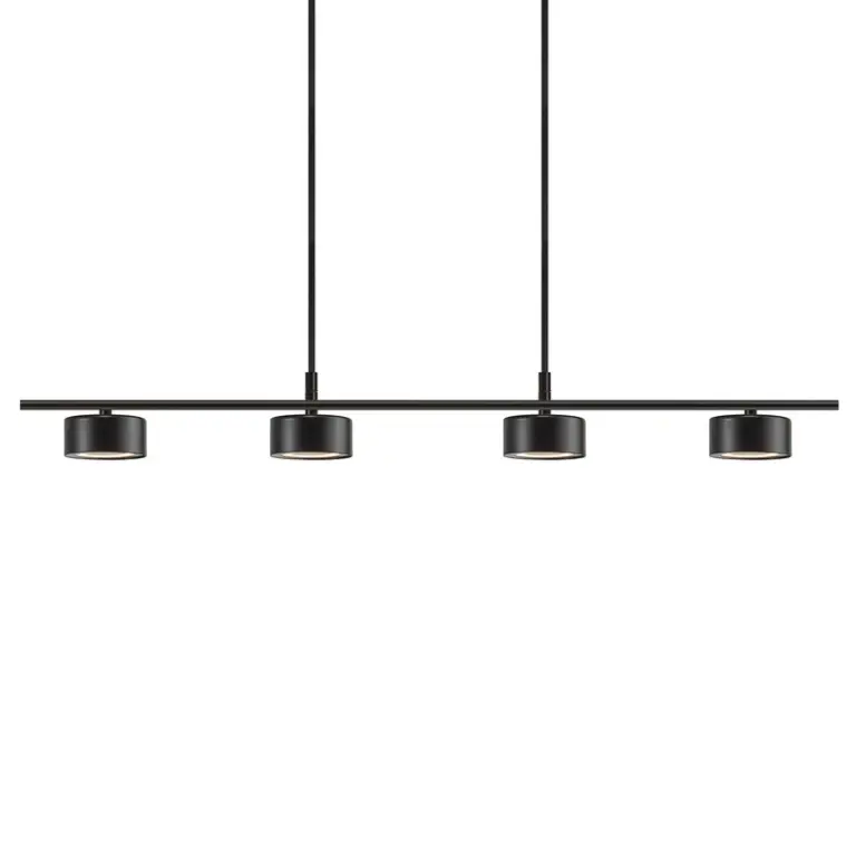 Nordlux - Clyde 4 LED Pendel Long Black