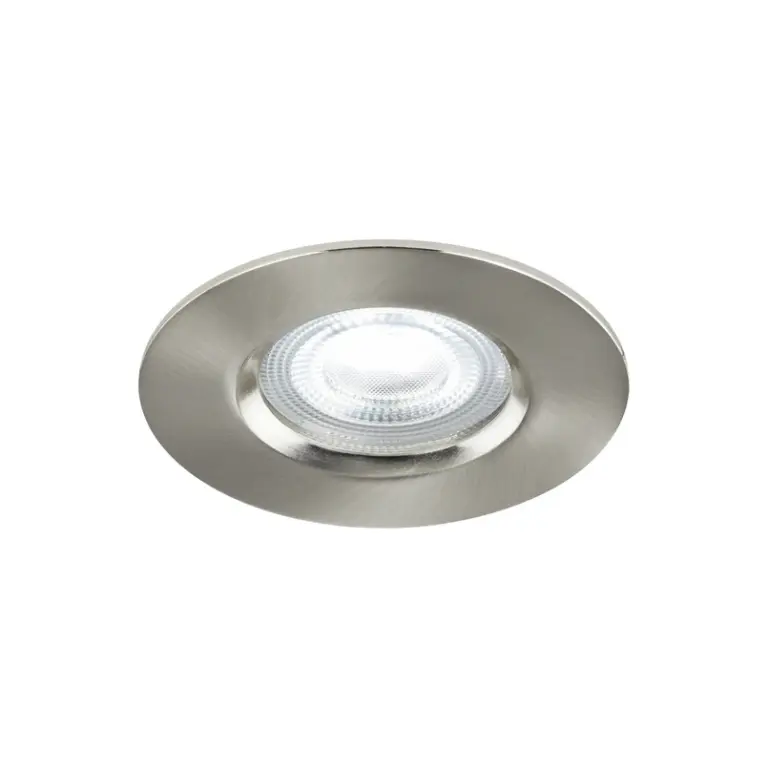 Nordlux - Don Smart Color Indbygningsspot Nickel