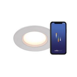 Nordlux Dorado Smart indbygningsspot, 1-kit, hvid