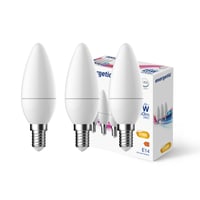 Nordlux Energetic E14 LED kertepære, 250 lumen, 2700 Kelvin, 80 Ra, 2,9 Watt - 3 pak
