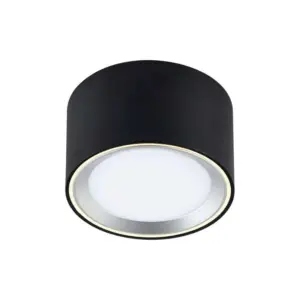 Nordlux - Fallon Påbygningsspot Black