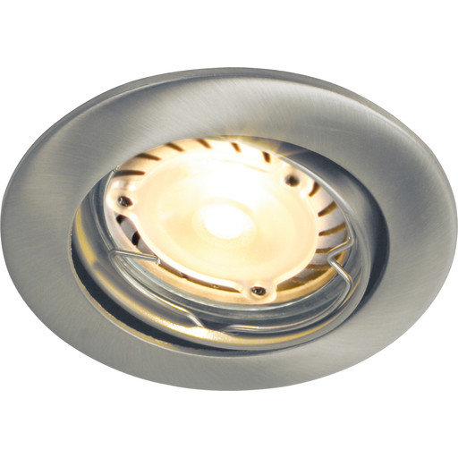 Nordlux Mixit Pro indbygningsspot, børstet stål