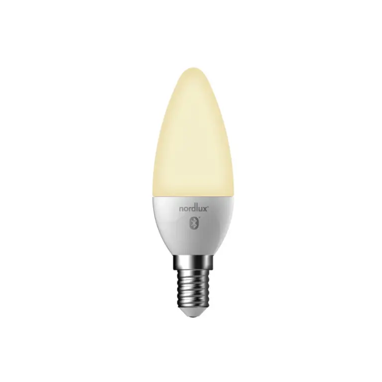 Nordlux - Pære Smart 4,7W 2700K Dæmpbar White Candle E14