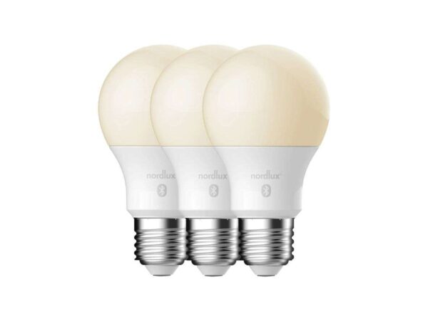 Nordlux - Pære Smart 7W (20-900lm) 2200-6500K Dim. White 3-pack E27