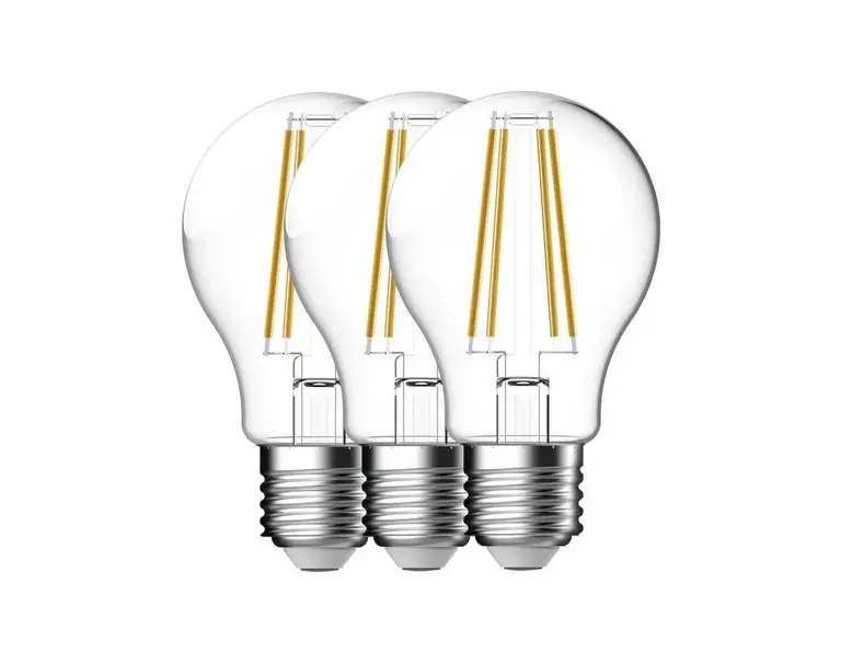 Nordlux - Pærer Smart 4,7W (600lm) 2200-6500K Clear 3-pack E27