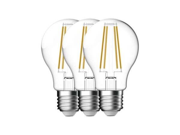 Nordlux - Pærer Smart 4,7W (600lm) 2200-6500K Clear 3-pack E27