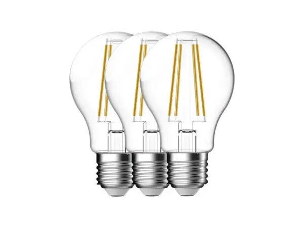 Nordlux - Pærer Smart 4,7W (600lm) 2200-6500K Clear 3-pack E27