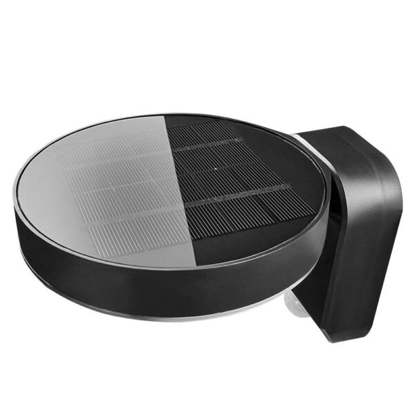 Nordlux - Rica Round LED Solcelle Væglampe Black