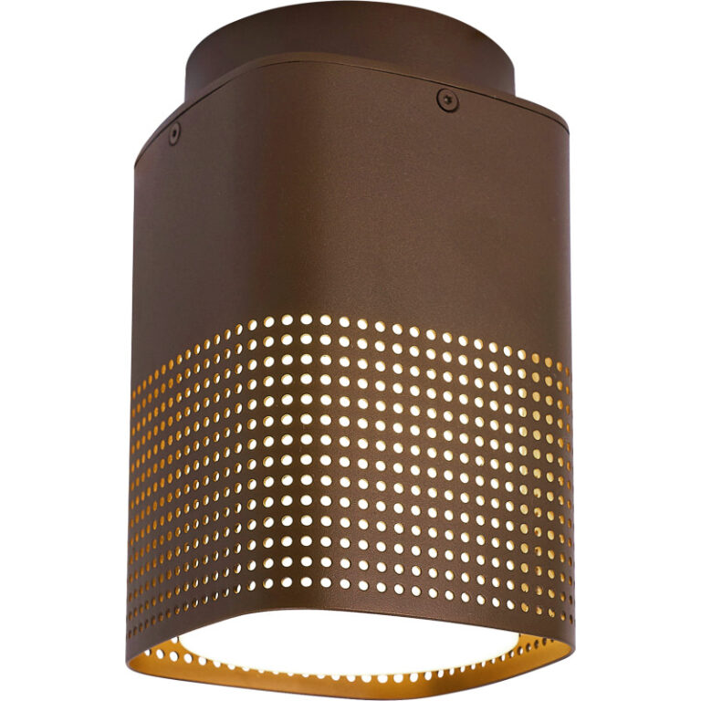 Nordlux Sidara udendørs loftlampe, brun