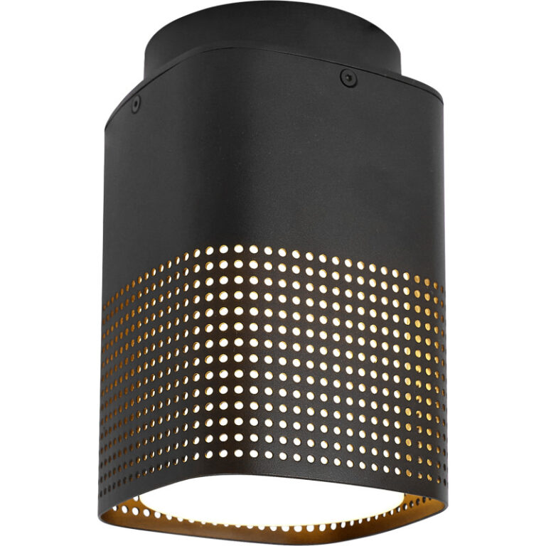 Nordlux Sidara udendørs loftlampe, sort