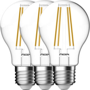 Nordlux Smart E27 standardpære, 2200K-6500K, 4,7W, 3-pak