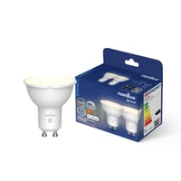 Nordlux Smart Light GU10 LED-pre, 2200-6500K, 450lm, Bluetooth - 2 pak