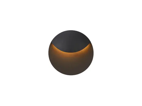 Nordlux - Valopin LED Udendørs Væglampe Seaside Black