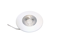 Nordtronic Gabriella - Mini downlight Indbygget LED 4W 2700K 35D - Rund Mat Hvid