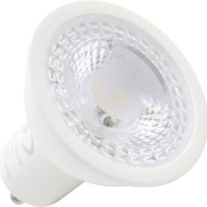 Nordtronic LED 5W GU10 dæmpbar lyskilde, mat hvid/2700K