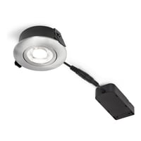 Nordtronic Low Profile Flexible G2 83 - Dim To Warm - 350lm - inkl. driver - Brstet alu / Indendrs