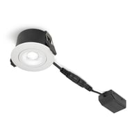 Nordtronic Low Profile Flexible G2 - uden driver - ?55 - 3000K - 280lm - Hvid (mat) / Inden- og udend?rs