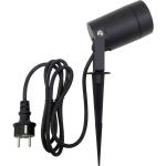 Nordtronic Spike GU10 Spot IP65 Sort u/lyskilde