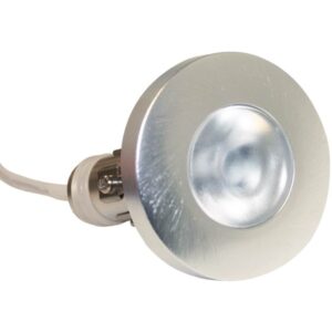 Nordtronic Viola mini downlight 350ma, 2w led 2700k, børstet aluminium