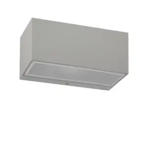 Norlys - Asker Big Down LED Udendørs Væglampe Aluminium