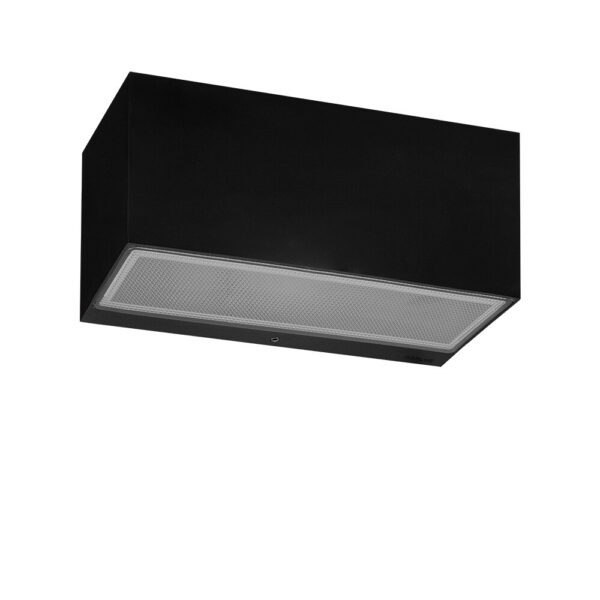 Norlys - Asker Big LED Udendørs Væglampe 13,7W Sort