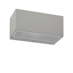 Norlys - Asker Big LED Udendørs Væglampe 8,4W Aluminium