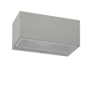 Norlys - Asker Big LED Udendørs Væglampe 8,4W Aluminium
