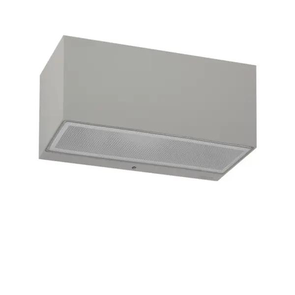 Norlys - Asker Big LED Udendørs Væglampe 8,4W Aluminium