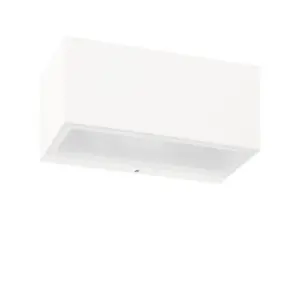 Norlys - Asker Big LED Udendørs Væglampe 8,4W Hvid