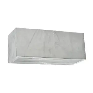 Norlys - Asker Up/Down LED udendørs LED-væglampe L21,5 Galvaniseret