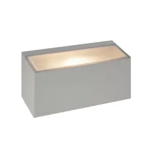 Norlys - Asker Up/Down LED udendørs væglampe L22,5 aluminium