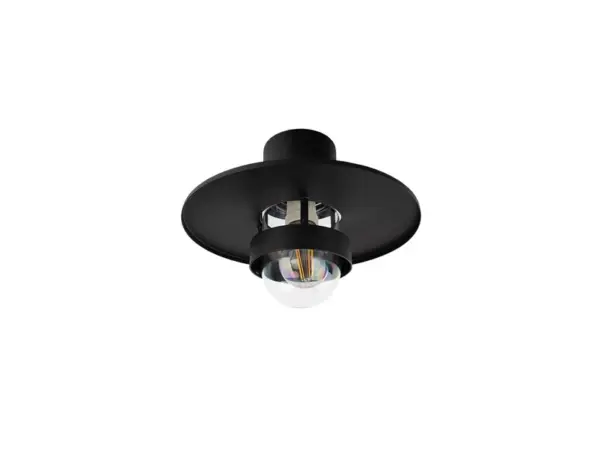 Norlys - Bergen Udendørs Loftlampe Sort