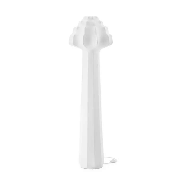 Normann Copenhagen - LED-gulvlampe Phantom, hvid, højde 156 cm