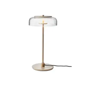 Nuura Aps - Blossi LED-bordlampe, højde 43 cm, guldfarvet/klar Nuura