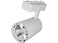 Nvox LED butikslamper spotlight enfaset hvid 30w 2250lm koldt lys 6000k