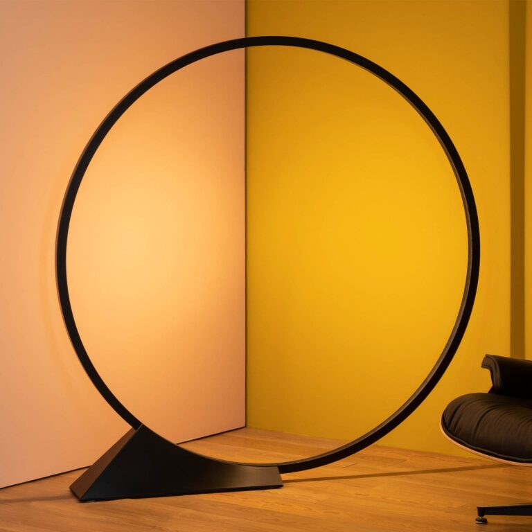 O 150 F gulvlampe til udendørs brug, sort – Artemide - Design - Metal