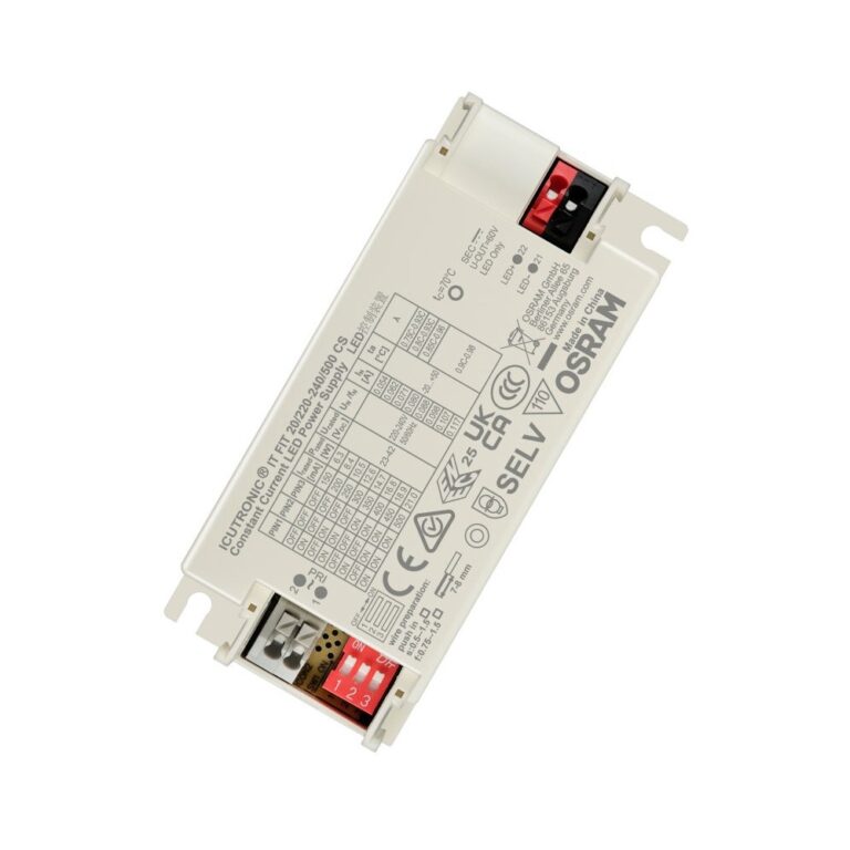 OSRAM 21W / 150-500mA 1-10V dæmpbar driver til LED panel - 23-42V, Med 1-10V signal interface