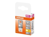 OSRAM LED STAR - LED-lyspære - klar finish - G9 - 1.9 W (tilsvarende 20 W) - klasse F - varmt hvidt lys - 2700 K