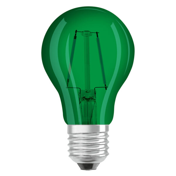 OSRAM LED-pære E27 Star Décor Cla A 2,5W, grøn
