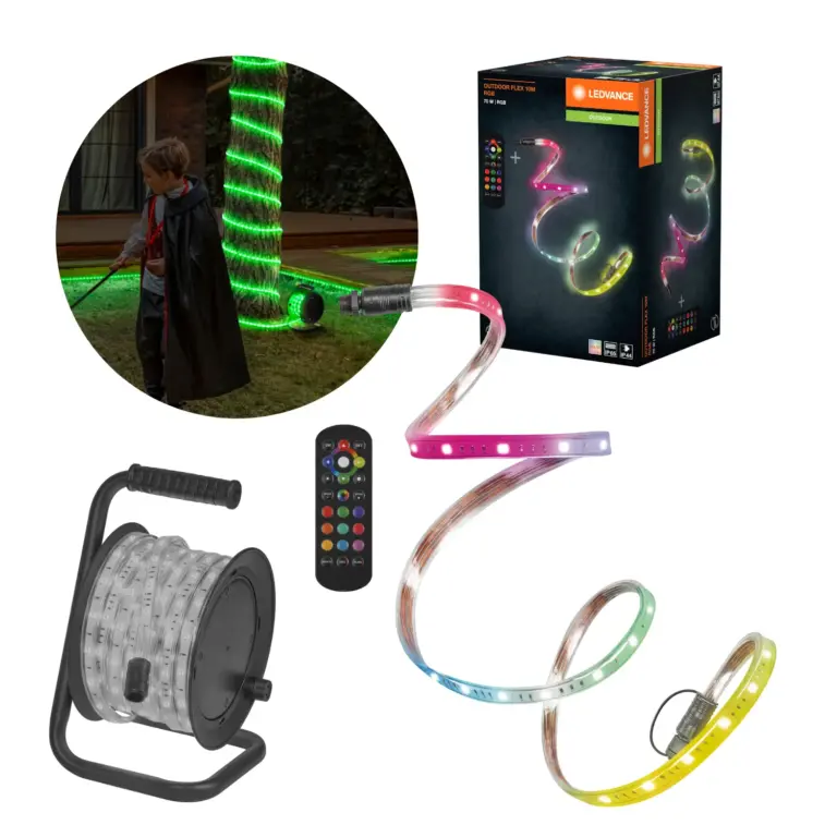 OSRAM Udendørs LED Strip - 10m - RGB - 7W/m - IP65 - FLEX