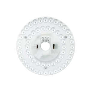 Ø17 cm / 24/18/12W LED indsats med linser - Flicker free, valgfri CCT, erstat G24, cirkelrør og kompaktrør