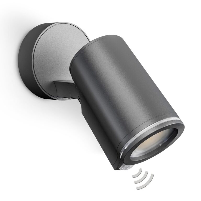 One SC Smart Sensor udendørs spotlampe, antracit, IP44 Spot One SC STEINEL - Moderne - Metal - Med én lyskilde