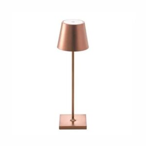 Opladelig LED bordlampe Inde/ude - Bronze, IP54 udendørs, touch dæmpbar