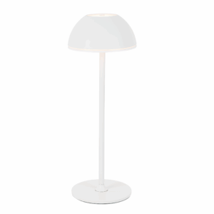Opladelig LED bordlampe Inde/ude - Hvid, touch dæmpbar, 3i1, IP54 udendørs