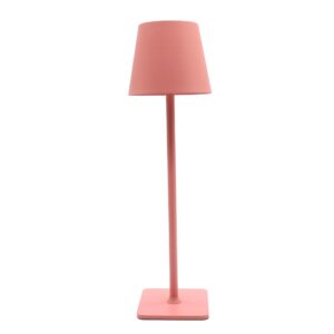 Opladelig LED bordlampe Inde/ude - Pink, touch dæmpbar, CCT, IP54 udendørs