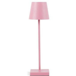 Opladelig LED bordlampe Inde/ude - Pink, touch dæmpbar, CCT, IP54 udendørs