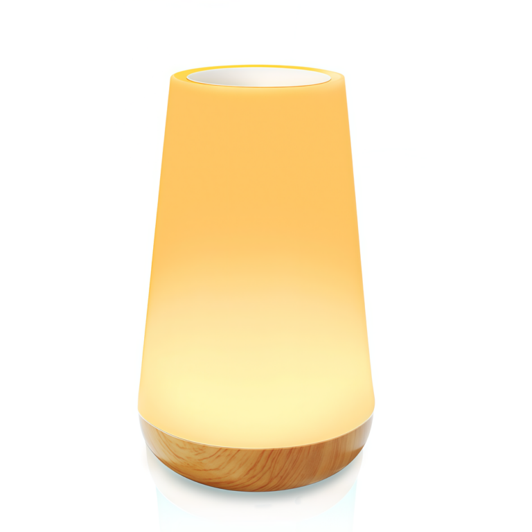 Opladelig RGBW LED bord/natlampe - Hvid, touch dæmpbar, IP20 indendørs